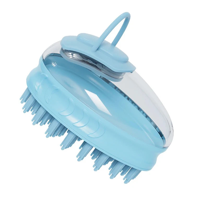 2-in-1 Pet Bath Brush & Shampoo Dispenser